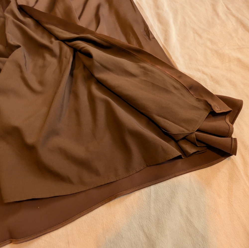 Birdie Grey Lydia Matte Cowl Neck Dress Size Large Holiday Party Dress - Picture 6 of 15